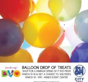 BALLOON DROP OF TREATS